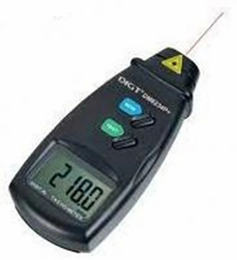 0-5000 RPM Plastic Non Contact Digital Tachometer, For Industrial