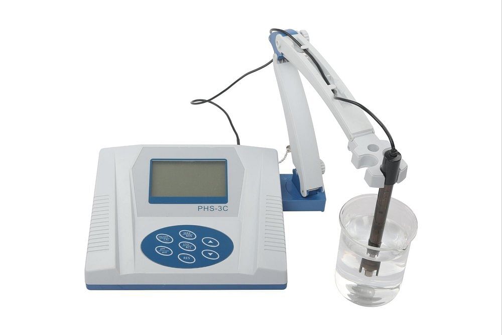 0.1 Mv 3 Point 5 Point Digital Ph Meter, For textile