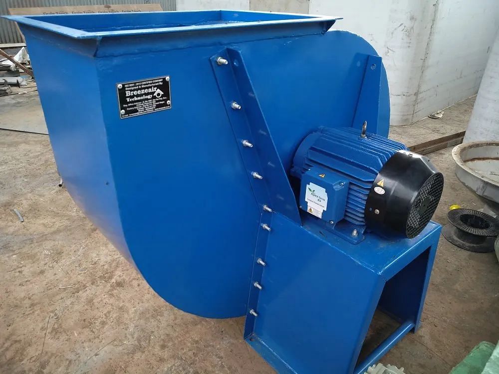 0.25 to 50 HP Steel Medium Pressure Blower, 220 V or 415 V