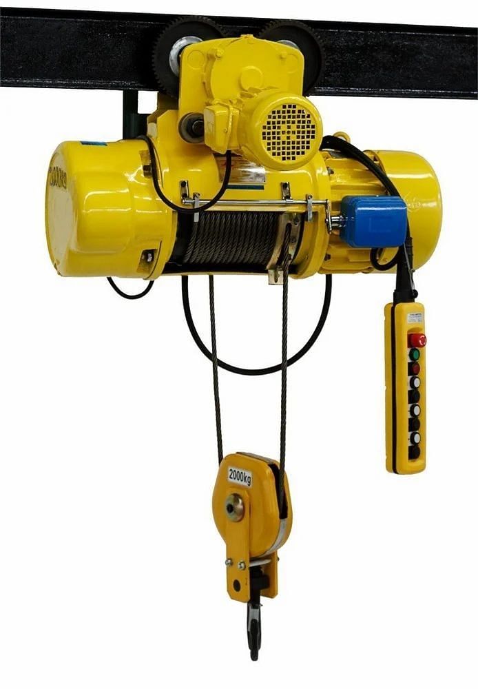 1-2Ton Electric Wire Rope Hoist, For Regular, Capacity: 1 ton