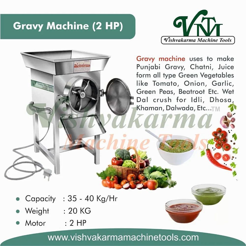 1 HP Gravy Machine