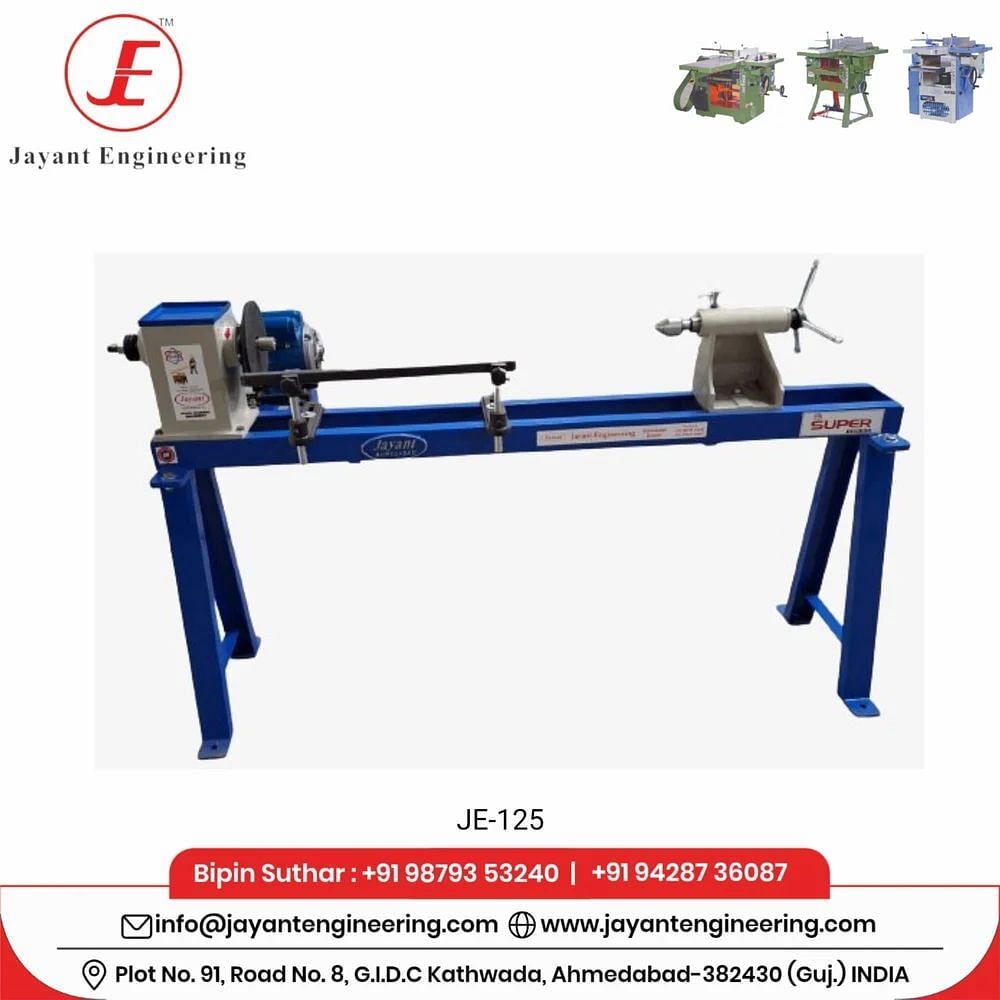 1 Hp, Wood Turning Lathe Machine ( Box Type ) ( Heavy Duty )