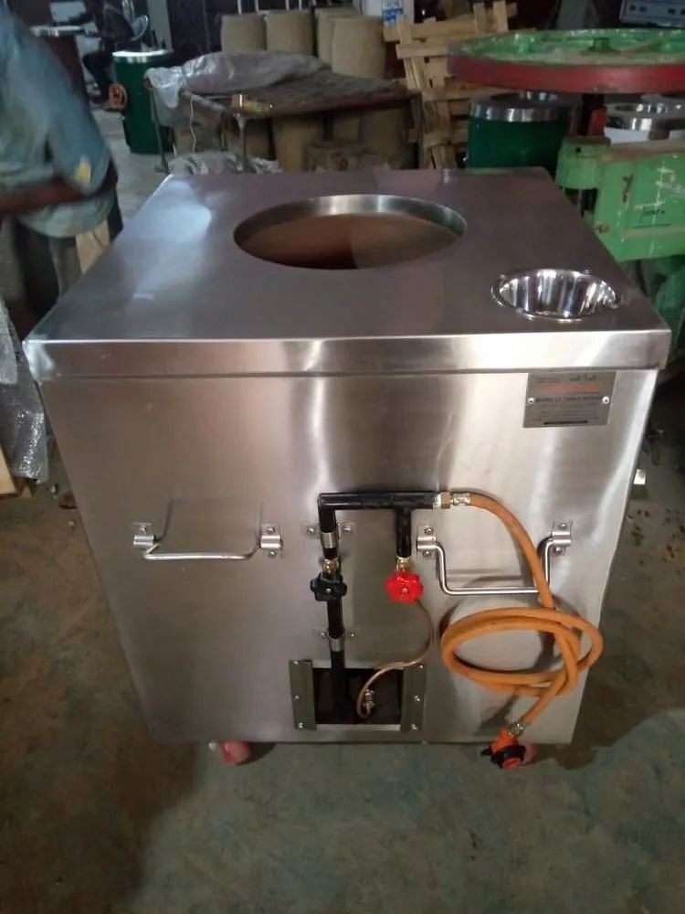 1 LPG Ss square tandoor Gas, For Restaurant