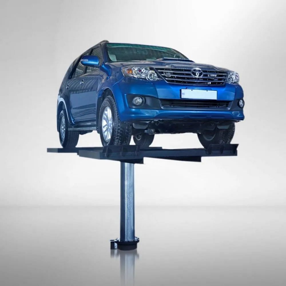 1 Mild Steel TWE Hydraulic Car Lift, For Servicing, 2-4 tons