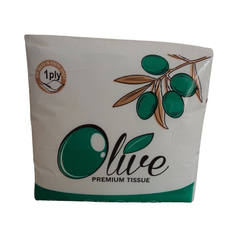 1 Ply Olive Soft Paper Napkin