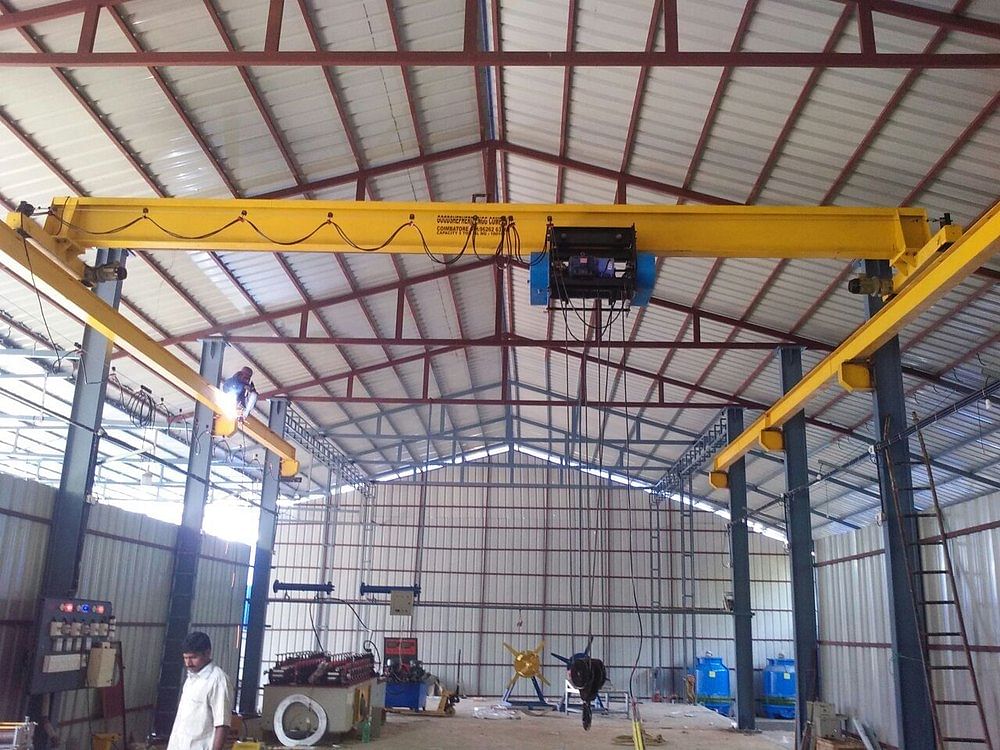 10-20 ton our own Single Girder EOT Crane