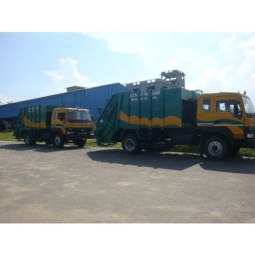 10 CBM Garbage Compactor, Model Name/Number: Gourika India Limited, Capacity: 25-30 Cum