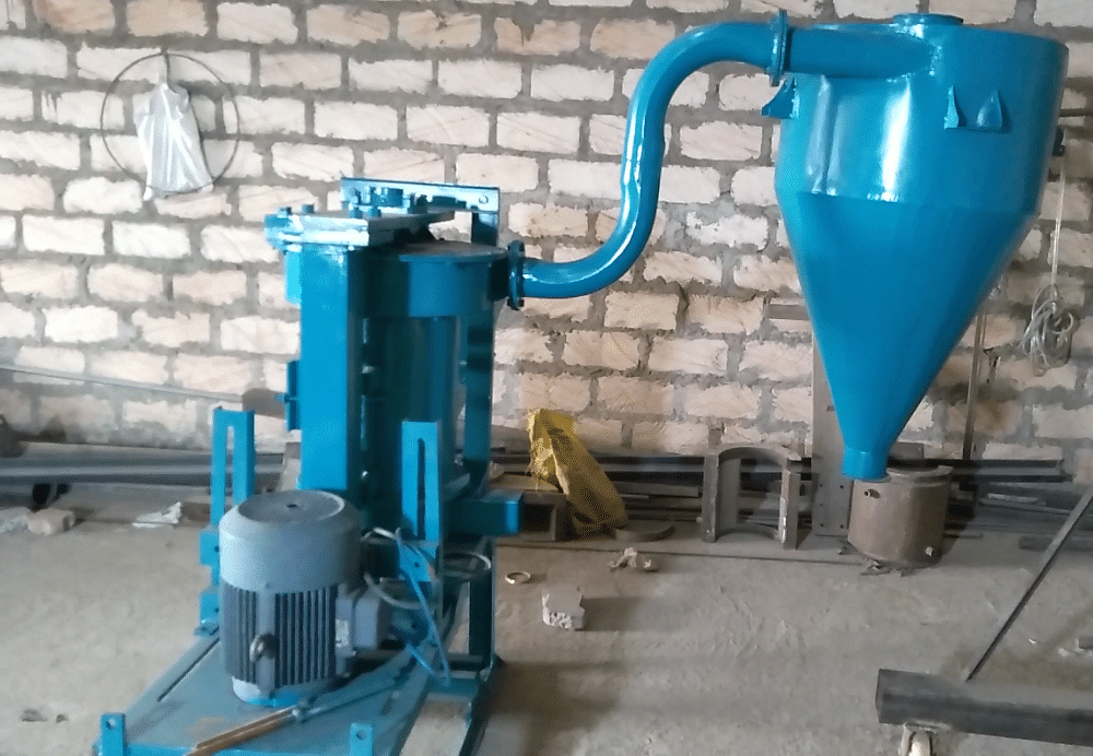 10 HP Mild Steel Ultrafine Pulverizer Machine, For Industrial, Capacity: 70-60 kg Per Hour