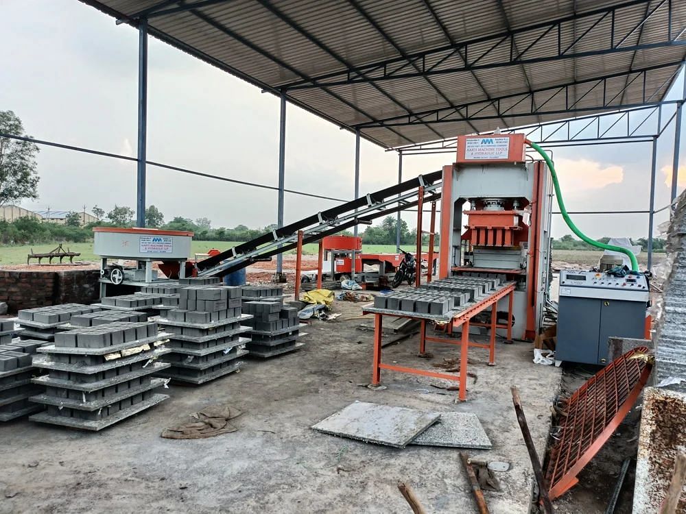 10 pcs automatic Fly ash bricks Machine