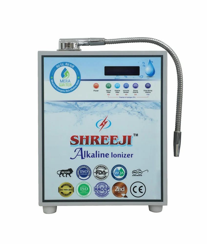 100 LPH 25 Plates Shreeji Alkaline Ionizer, For Household