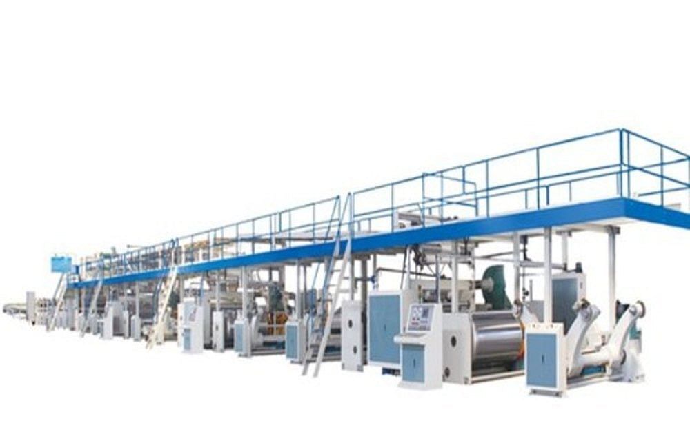 100 Mtr/Min Old And Used Corrugated Board Making Plant, Capacity: 10-15 Ton Per Day