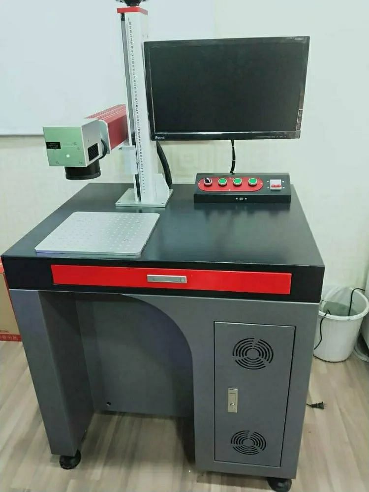 100 w fiber laser marking machine, For Industrial