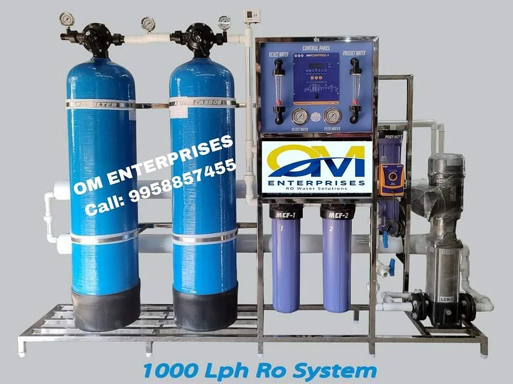 1000 Lph Ro Plant, FRP