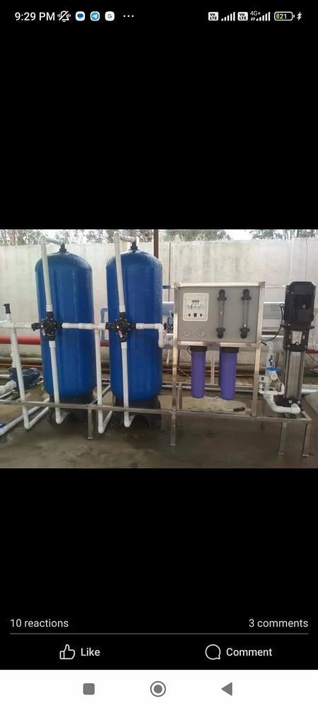 100000 Lph Ro Plant, FRP