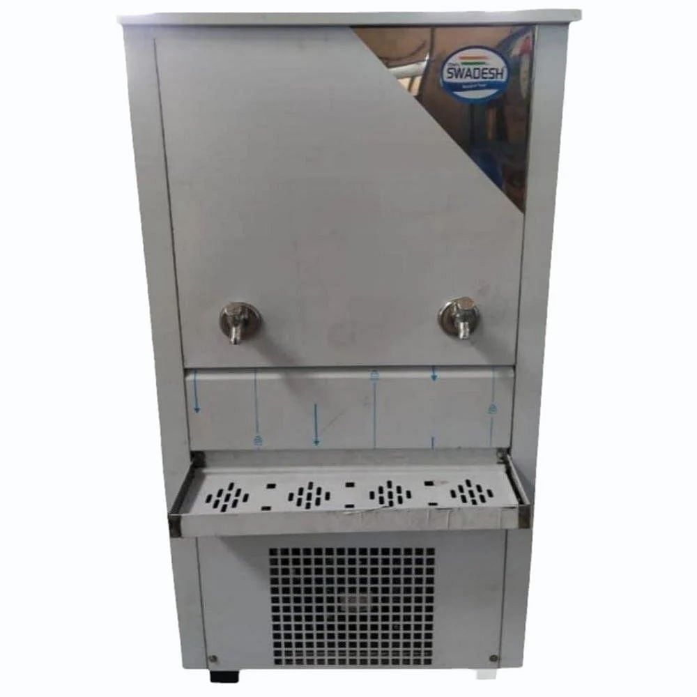 100L Stainless Steel Water Cooler, Cooling Capacity: 10 L/Hr