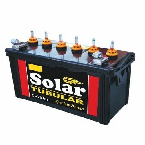 12 V 75 Ah Solar Tubular Battery