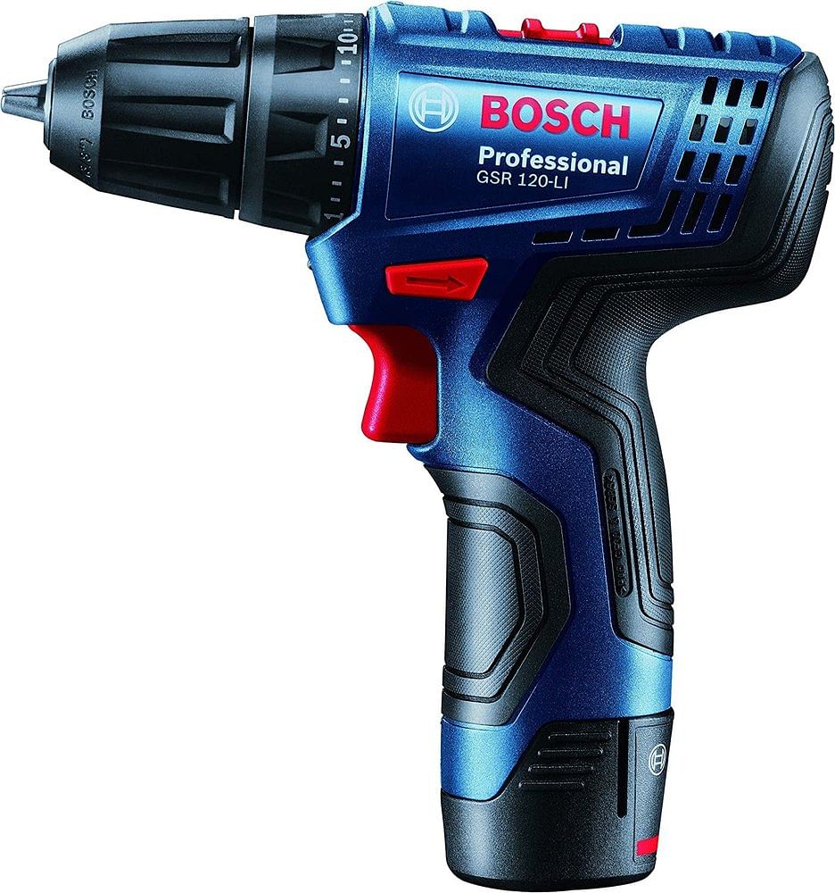 12 V Bosch GSR 120 LI Cordless Battery Screw Driver Drill, Lithium Ion