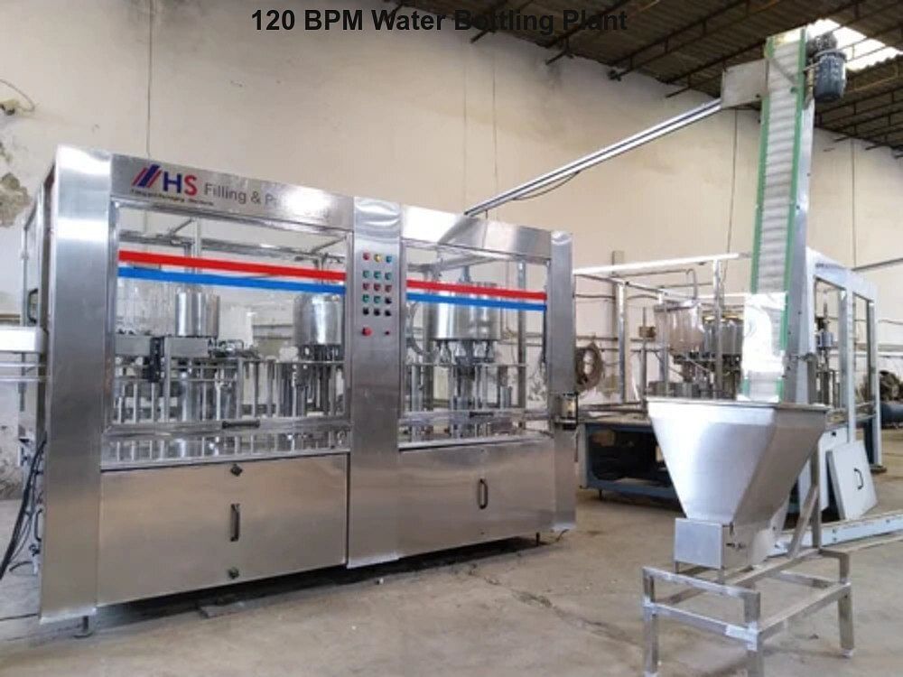 120 BPM Water Bottling Plant