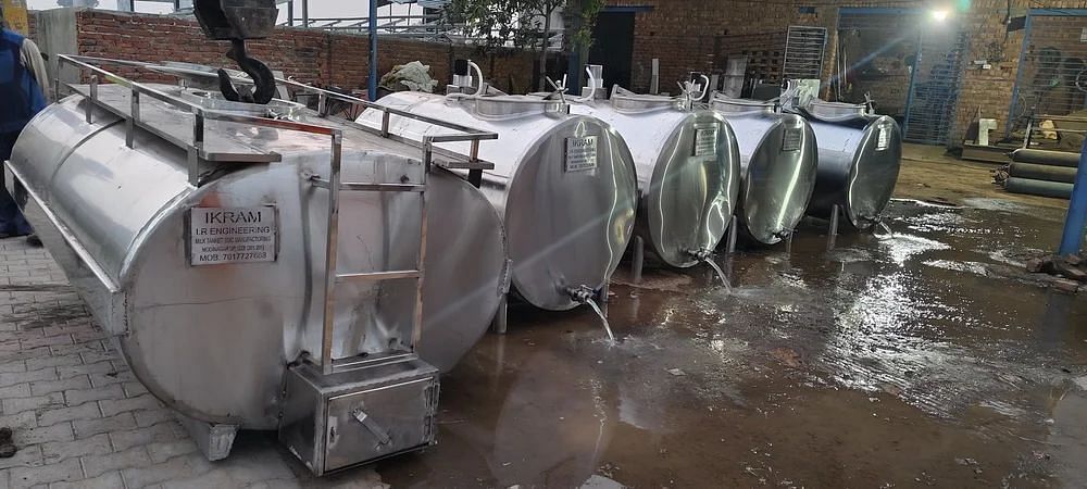 1200 Ltr SS Bulk Milk Cooler