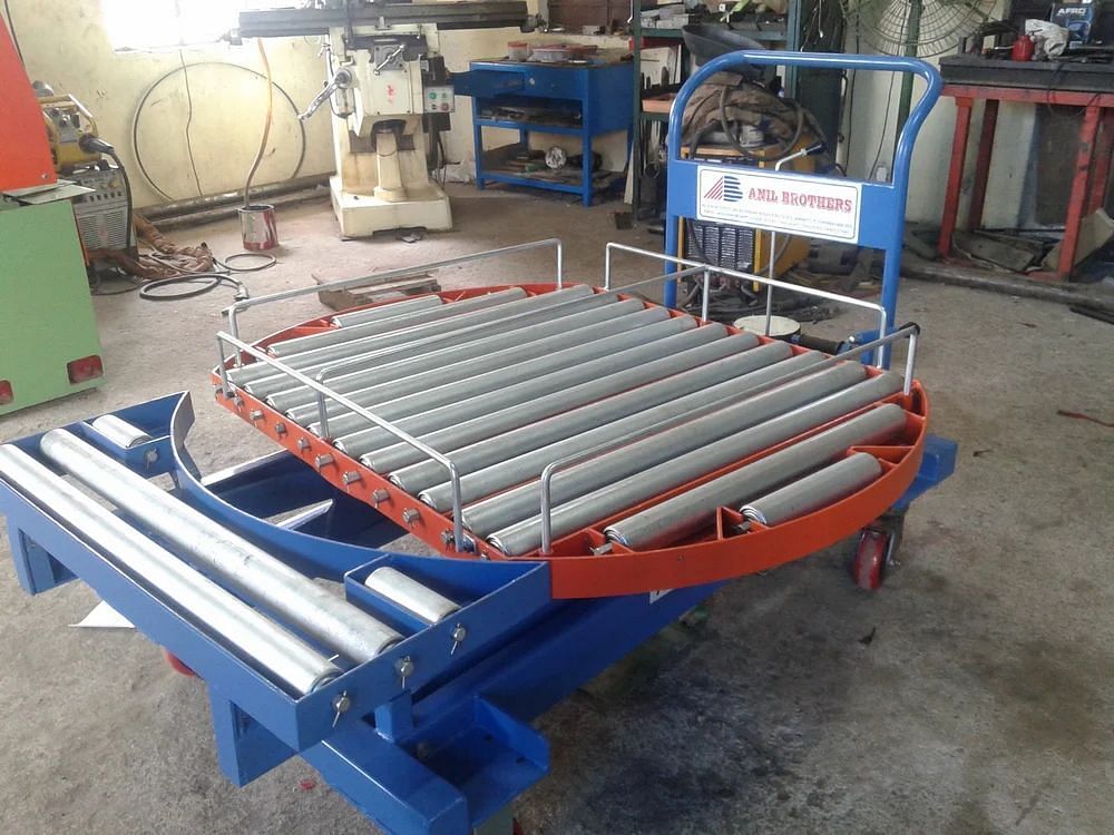 1200 mm press tool loading trolley( hydraulic, 500 kg