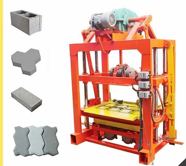 14 HP Mild Steel Automatic Concrete Block Making Machine, Capacity: 500-1000 Blocks per hour