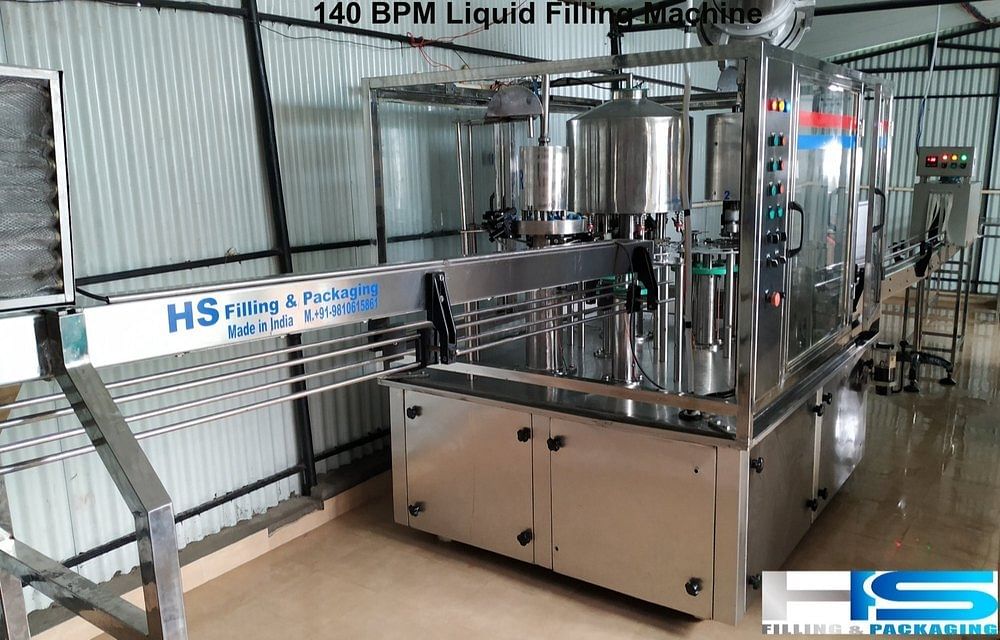 140 BPM Liquid Filling Machine