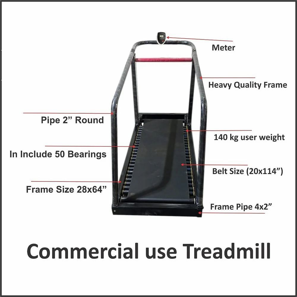 1.5 HP Exercise Treadmill Machine, 150, Manual