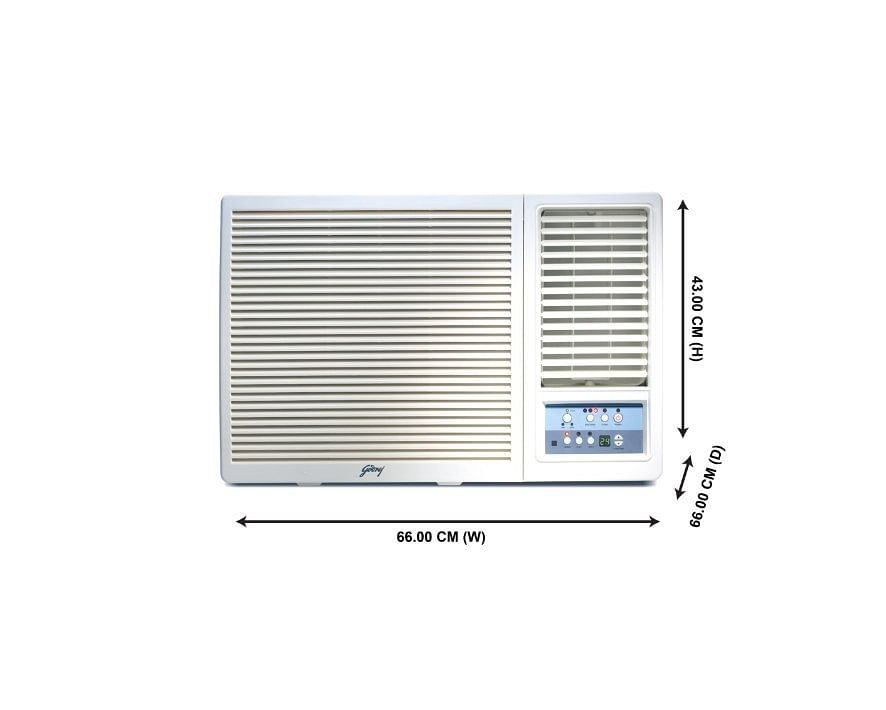 1.5 Ton WFC 18UTC3-WWA /18K 3 STAR WINDOW AC MAKE GODREJ