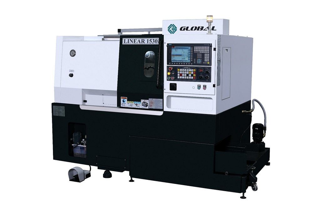 150 Horizontal Lathe Global Linear 1530, Bed Size: 350 mm, Electric