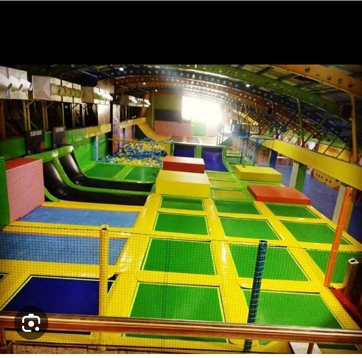 15X15 Inch Trampoline Park Installation