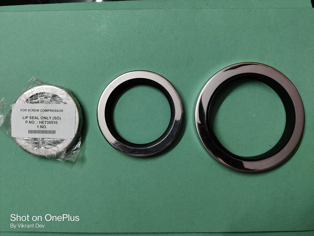 16 Bar SS Lip Seals, Packaging Type: Box