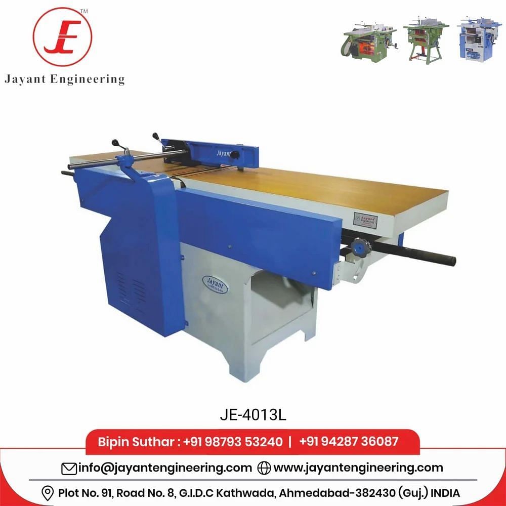 18 Inch 1440 RPM JE-4013L Surface Planers, Automation Grade: Semi Automatic