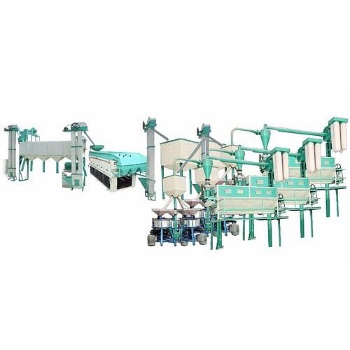 187 HP Fully Automatic Flour Mill Plant, Capacity: 60-100 ton/day