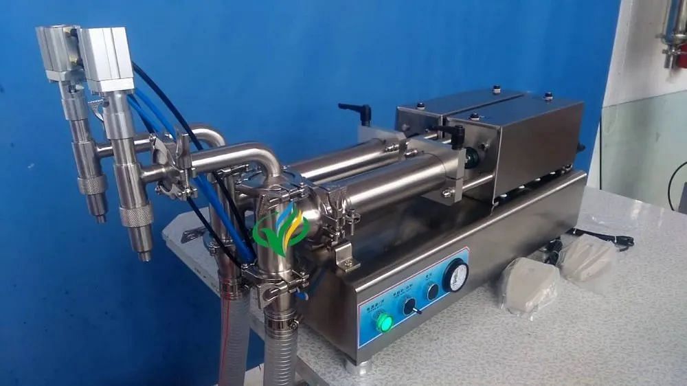 2 Automatic Mechanical Piston Filling Machine