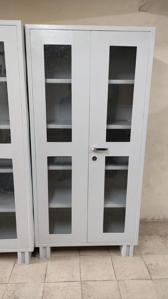 2 Door Steel Almirah With Mirror, 6 Shelves