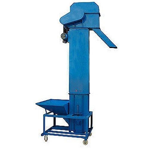 2 Hp Mild Steel Vertical Bucket Elevator, Capacity: 3-5 ton