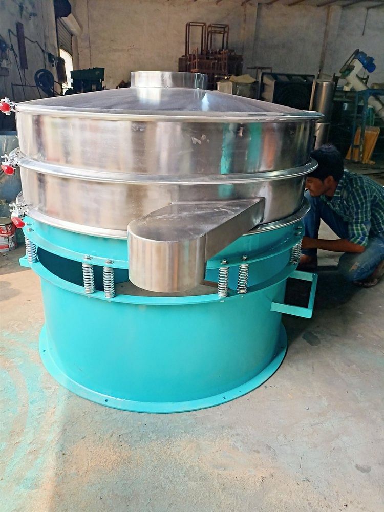 2 HP Stainless Steel Vibro Screen Machine, For Industrial