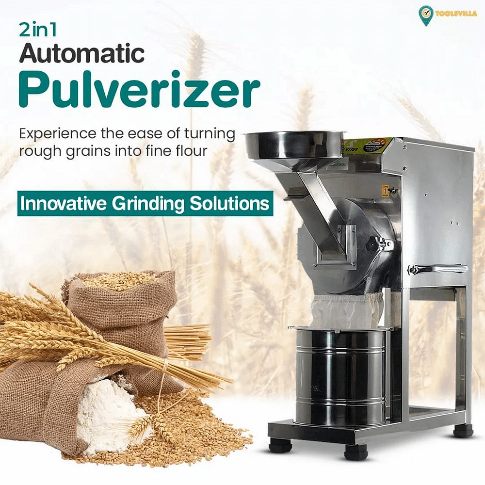 2 In 1 Stainless Steel Pulverizer Machine