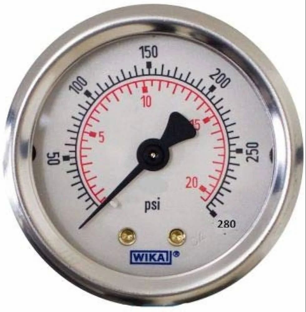 2 inch / 50 mm Pressure Gauge ( S S Glycerin Filled) Wika Make