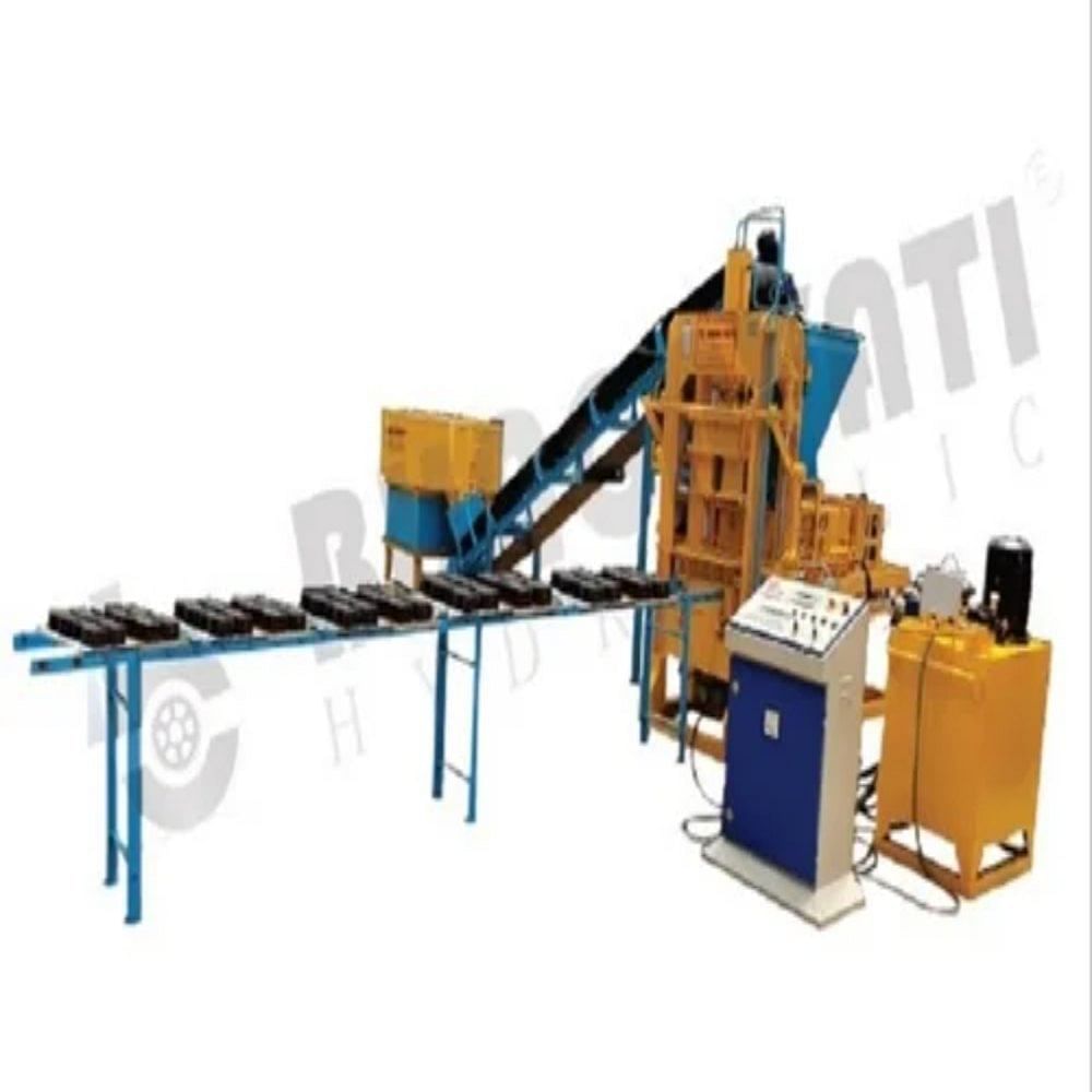 20 HP Cement Block Making Machine, Automation Grade: Fully Automatic, Capacity: 500-1000 Blocks per hour