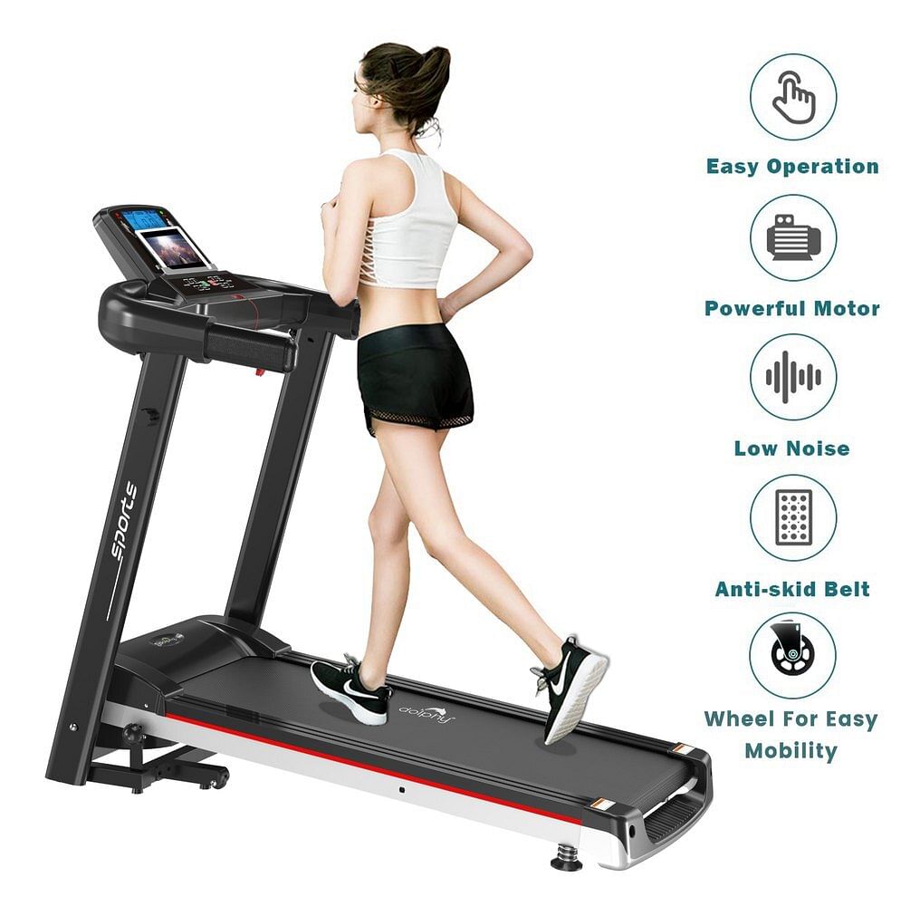 2.0 hp Motorized Treadmill, For Gym