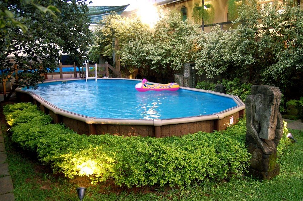 20000 Ltrs Key Hole And Kidney Shape Stern Pool, (7.3m X 3.6m) And (9.1m X 4.5m)