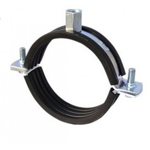 200MM Rubber Pipe Clamp, Medium Duty