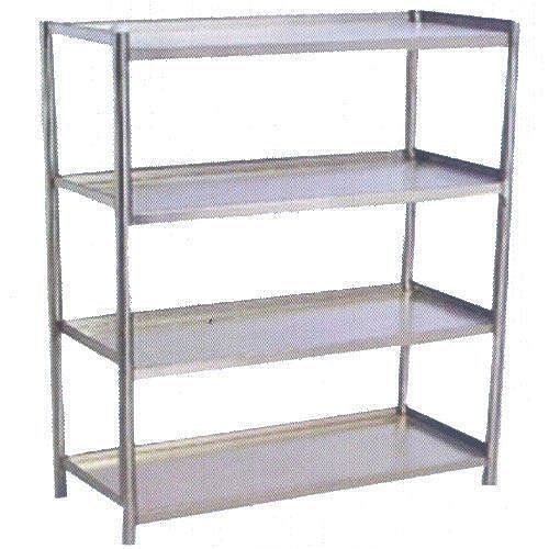 202 or 304 Stainless Steel SS Storage Rack, 50-100 kg, for Hotel