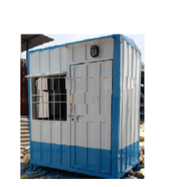 Rectangle GI Security Cabin