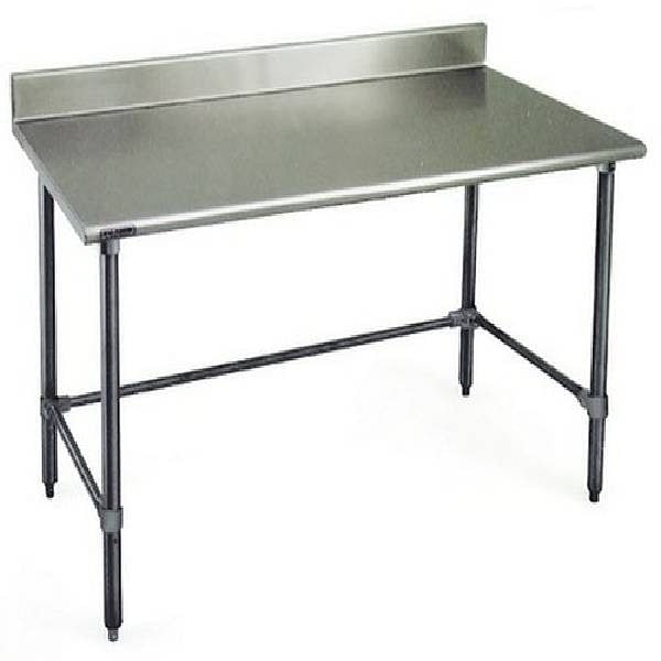 Silver Rectangular Stainless Steel Table, For Restaurant