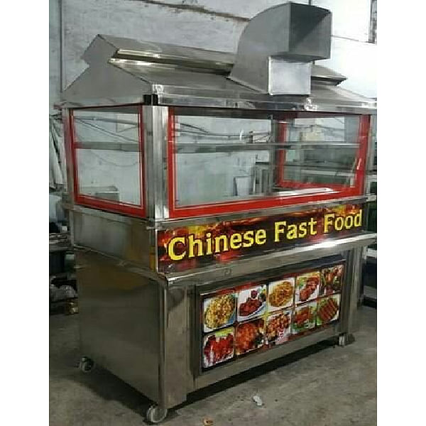 Stainless Steel Chinese Fast Food Counter