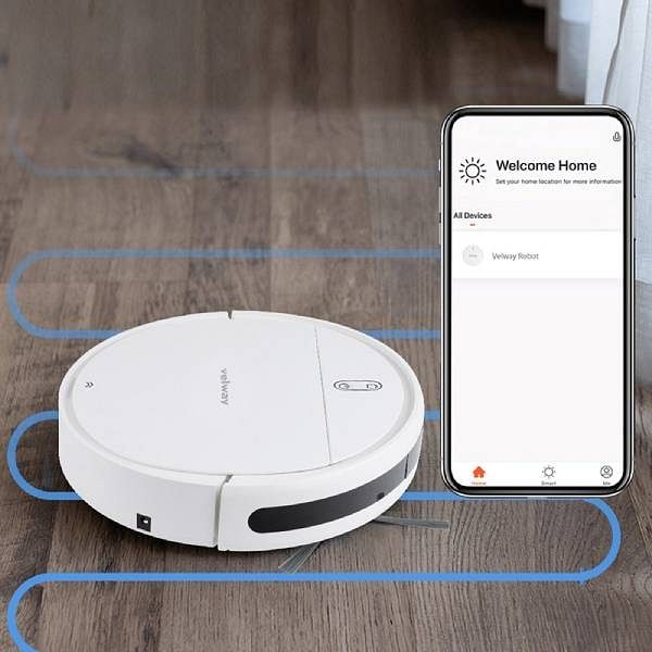 Smart Robotic Vacuum Cleaner With Mobile App