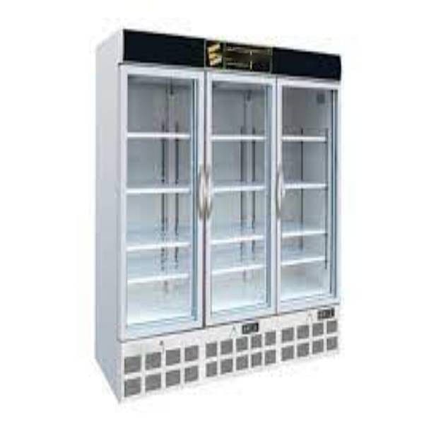 Upright Triple glass door Freezer EFGV 1500