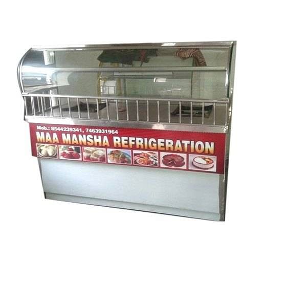 Restaurant Stainless Steel Chat Display Counter